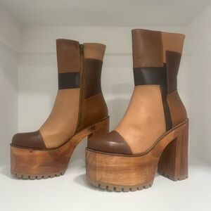 Steve Madden Tonic Brown Multi Boots
